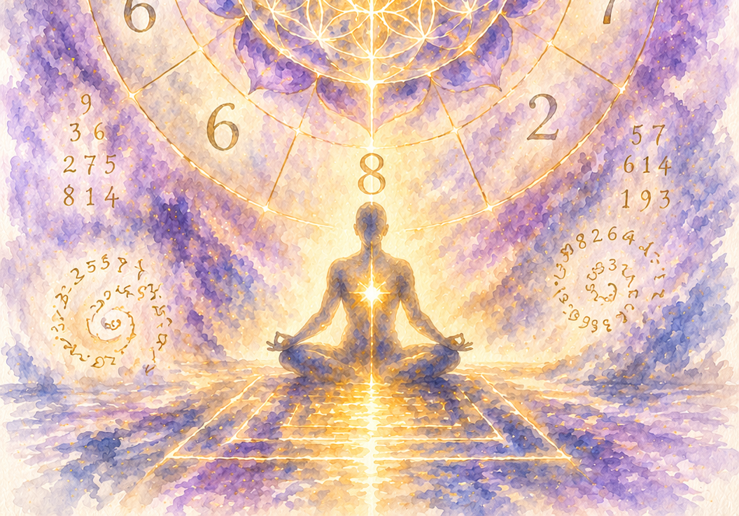 radiant geometry and meditative light
